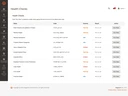 Health Checks admin page