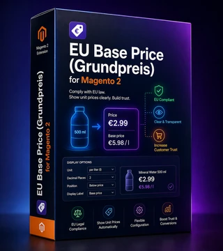 EU Base Price (Grundpreis) for Magento 2